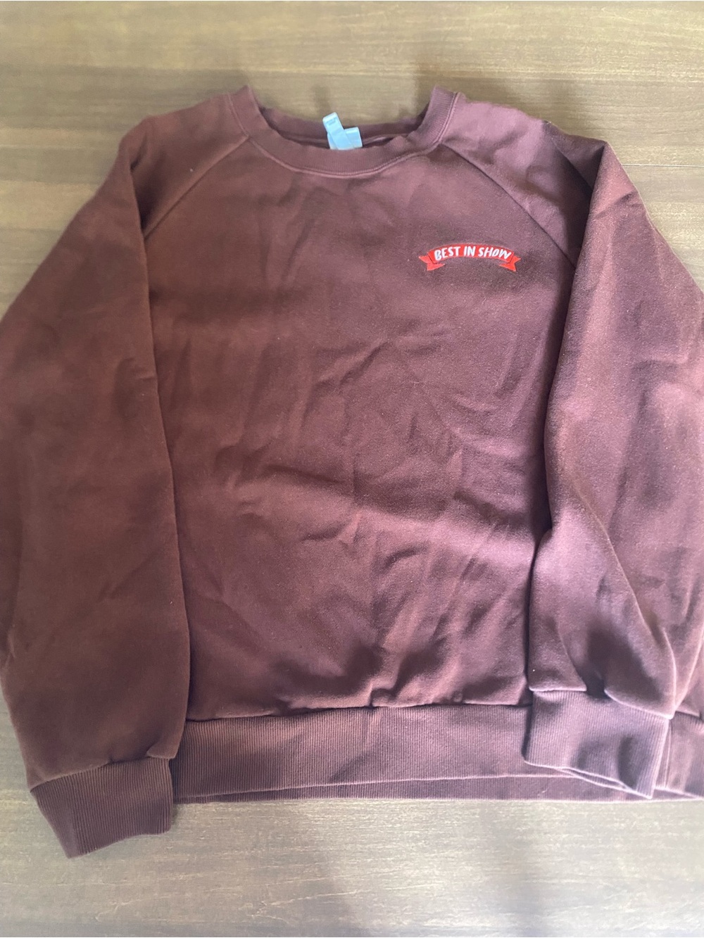 Target Cuddle Club Maroon Sweatshirt Large - Best in Show